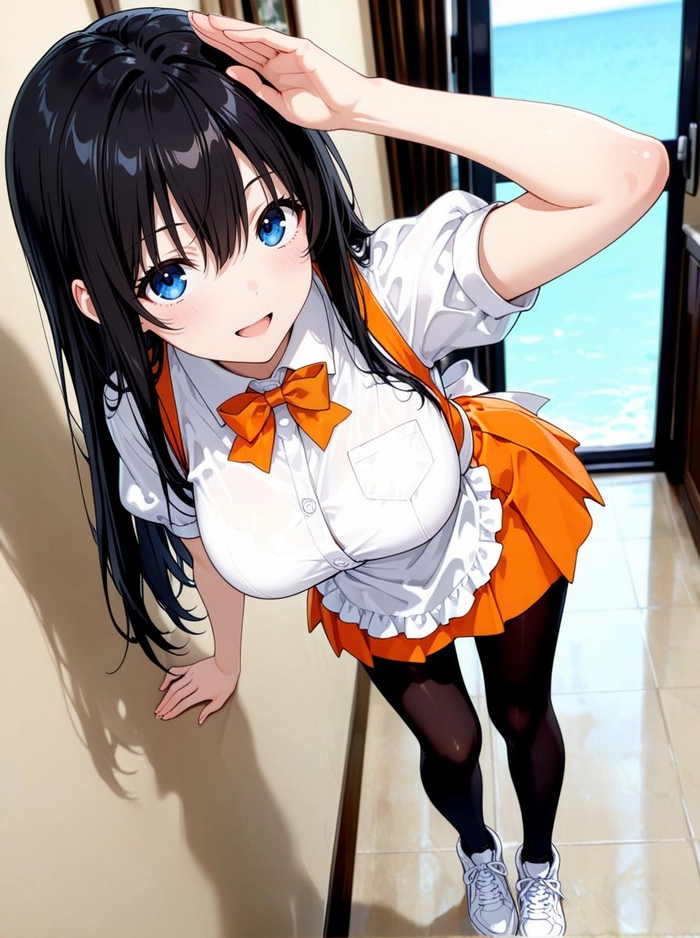 Ảnh gái anime học sinh đẹp cuốn hút