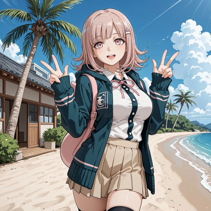 Ảnh gái anime học sinh ngây thơ