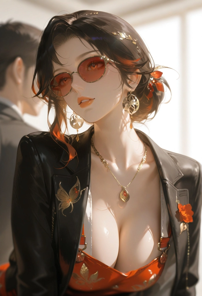 Ảnh gái xinh anime ngầu chất như thần tượng