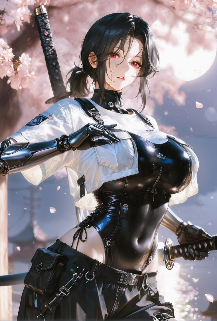 Ảnh gái xinh anime ngầu thần thái đỉnh cao