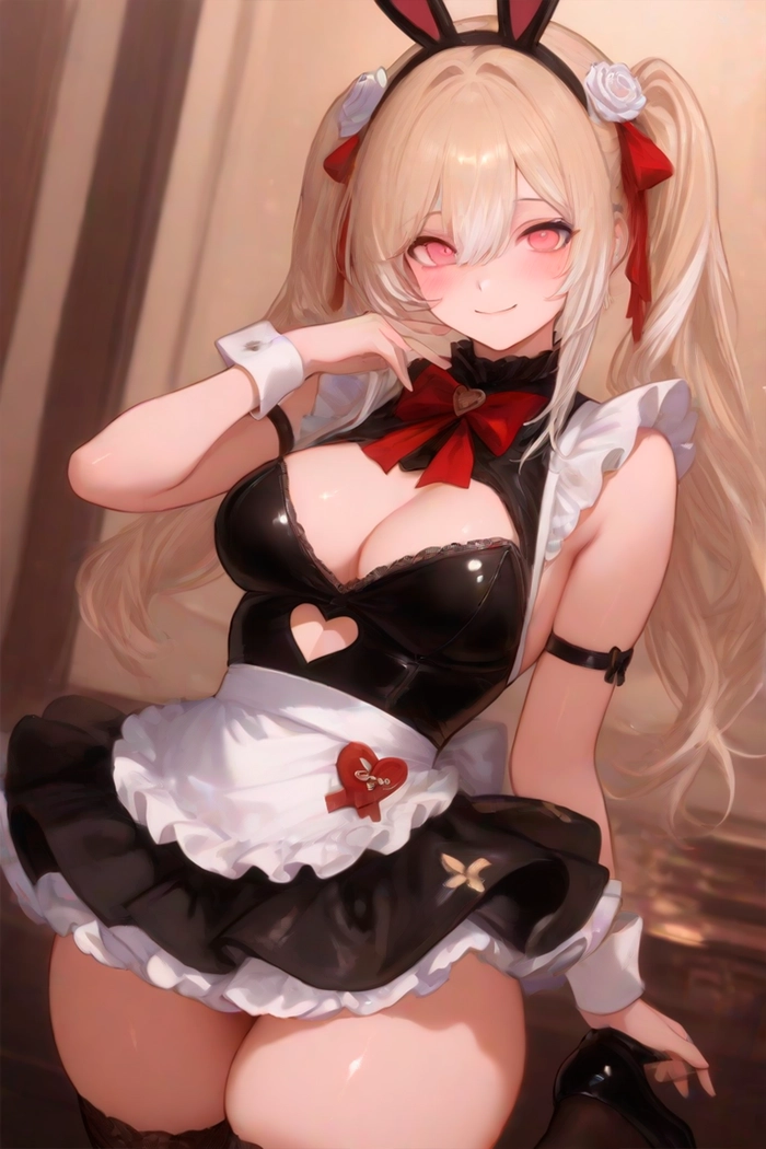 Ảnh hầu gái anime phong cách hiện đại
