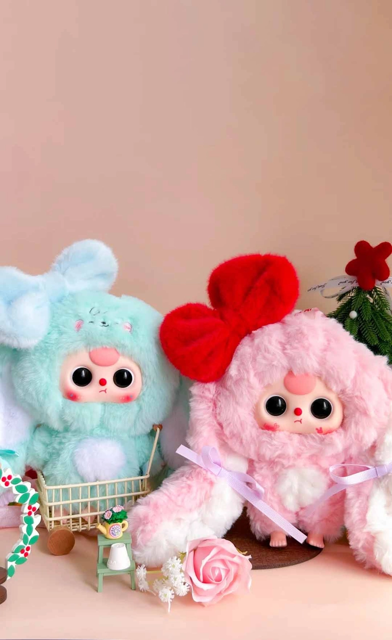 Ảnh nền Baby Three cute phong cách ngộ nghĩnh