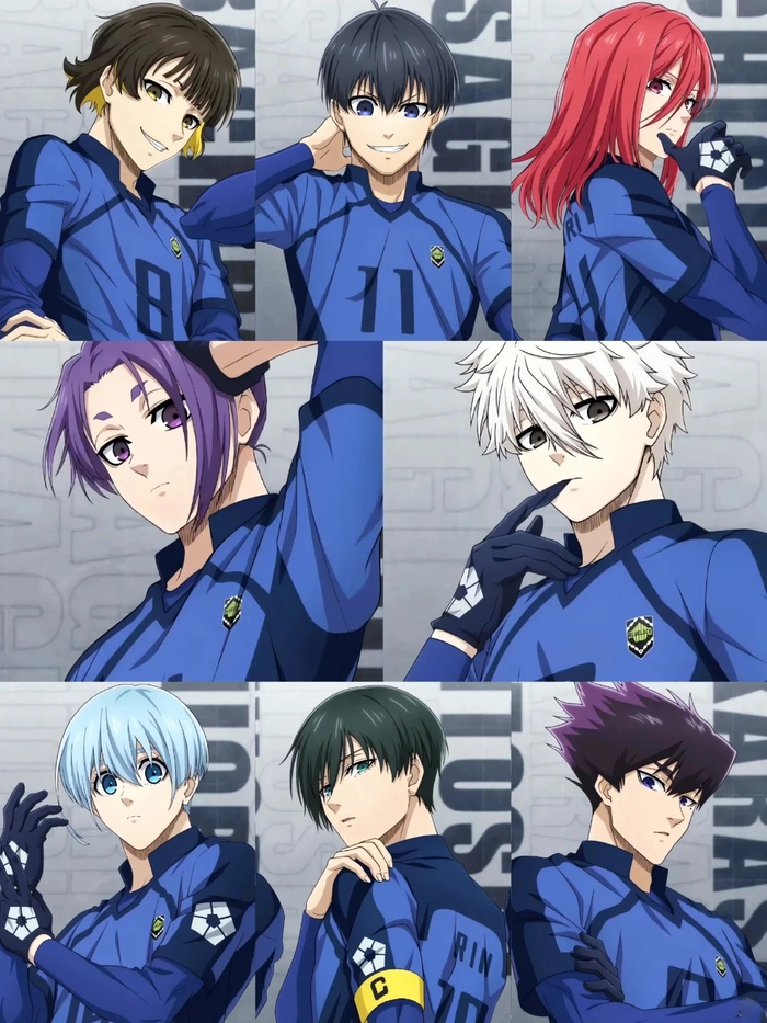 Ảnh nền anime Blue Lock cực chất