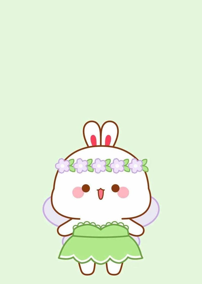 Ảnh nền con thỏ cute cho điện thoại