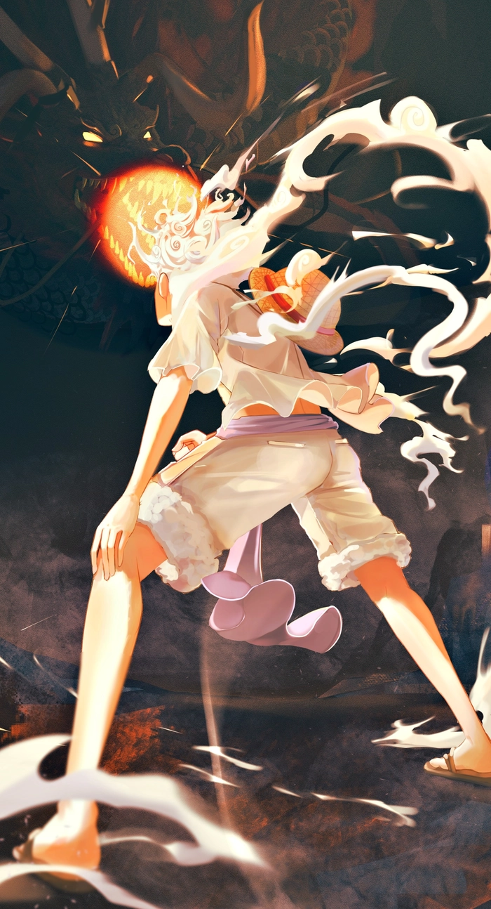 Ảnh nền đẹp anime Luffy 4K