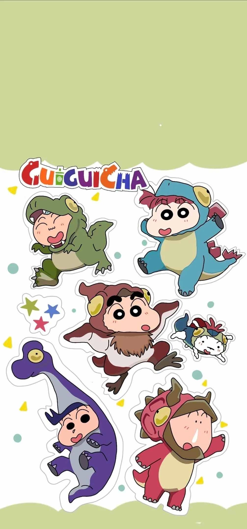 Ảnh nền khủng long cute hoạt hình