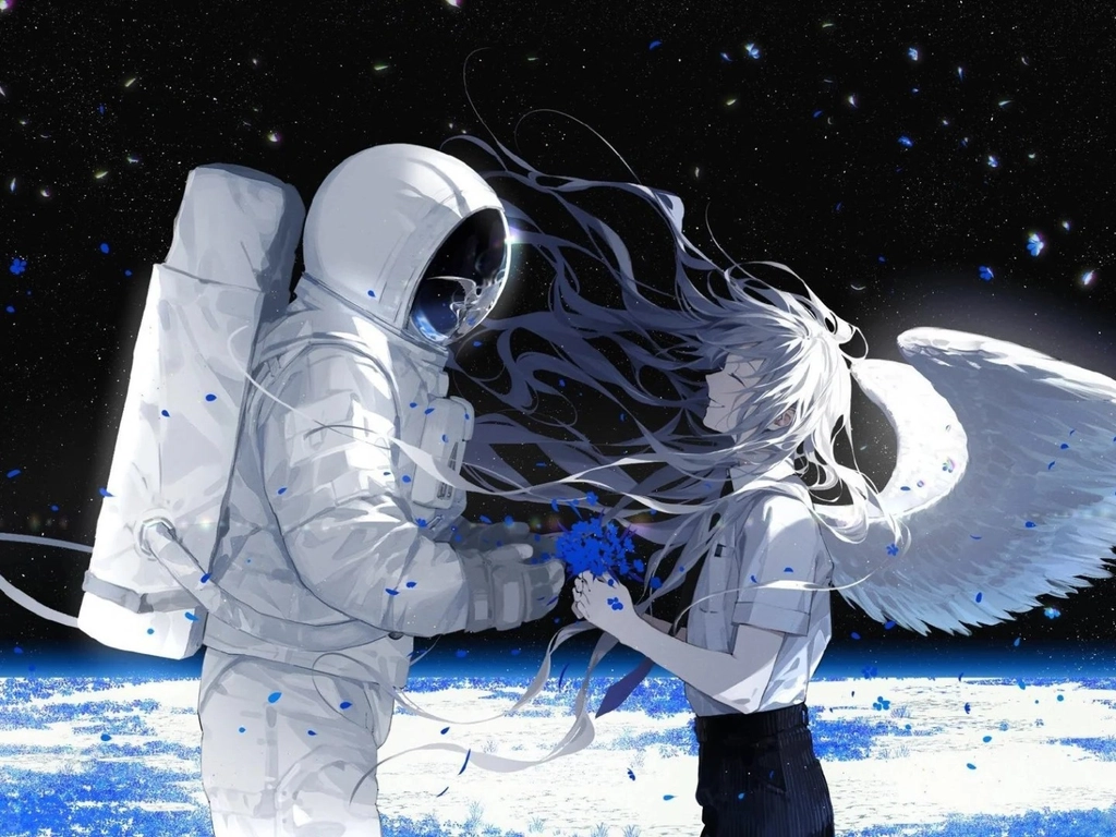 Ảnh nền phi hành gia đẹp cho máy tính