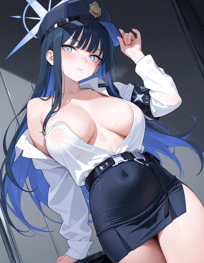 Ảnh nhân vật Blue Archive Saori gợi cảm