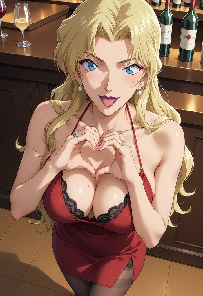 Ảnh nhân vật Vermouth trong Conan chất ngầu