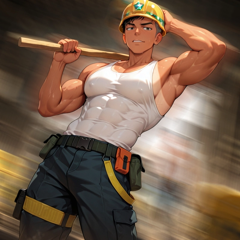 Ảnh trai anime 6 múi nam tính quyến rũ