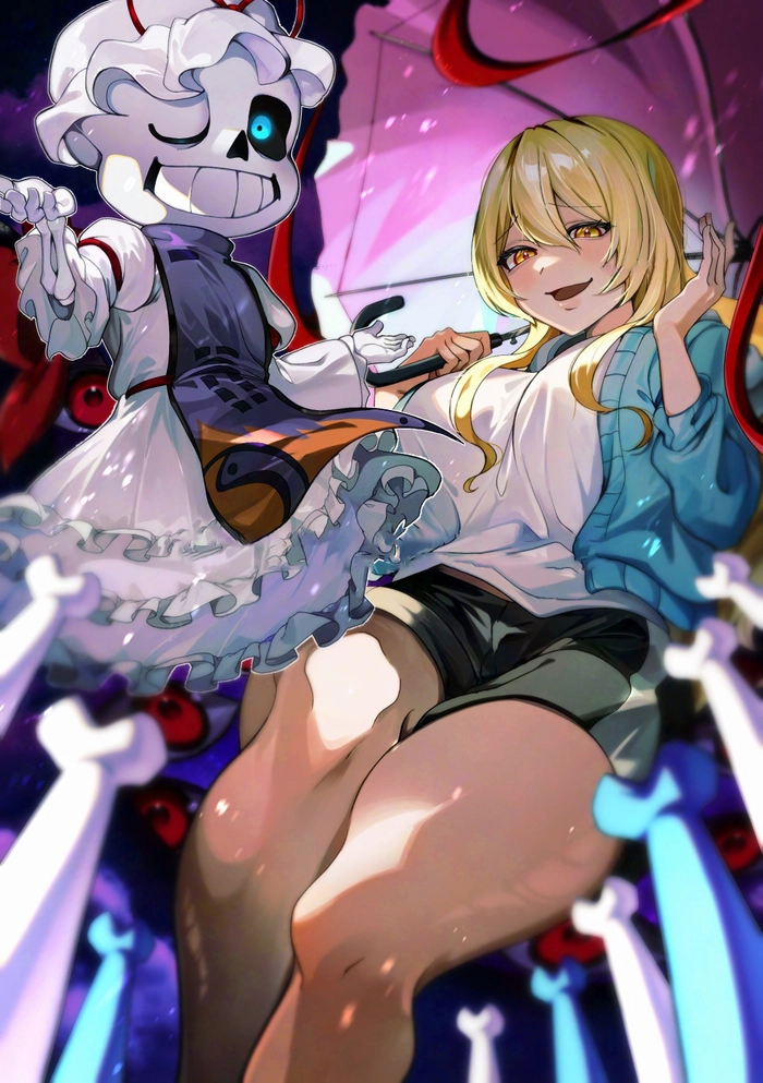 Anime ảnh Sans ngầu đẹp mắt