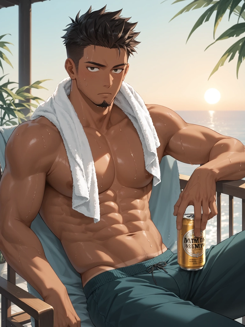 Anime trai 6 múi chuẩn menly