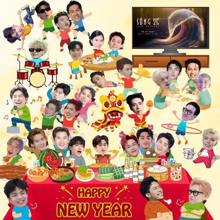 Avatar Anh Trai Say Hi chibi ngộ nghĩnh