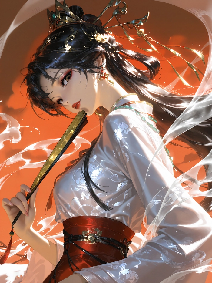Avatar ảnh anime cặp đôi cổ trang lãng mạn