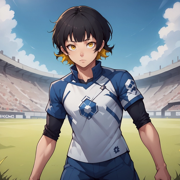 Bachira Meguru anime sắc nét