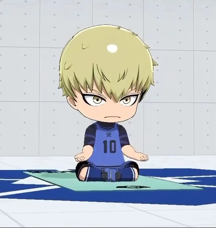 Blue Lock Jingo Raichi chibi cool ngầu