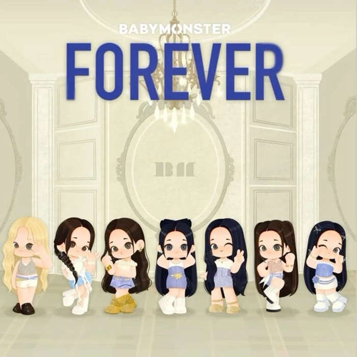 Bộ ảnh BABYMONSTER chibi xinh đẹp cho fan