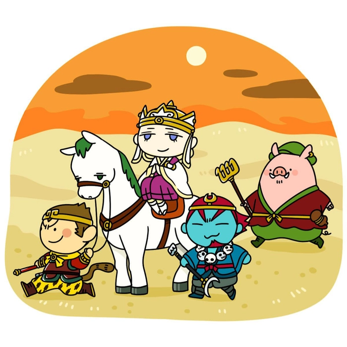 Bộ sưu tập ảnh Tây Du Ký chibi đẹp