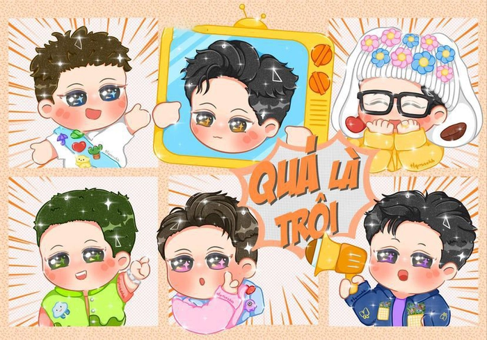 Chibi Anh Trai Vượt Ngàn Chông Gai đáng yêu cho fan