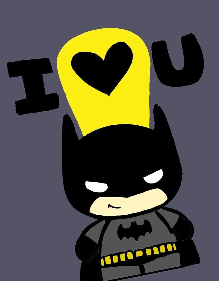 Chibi Batman dễ thương