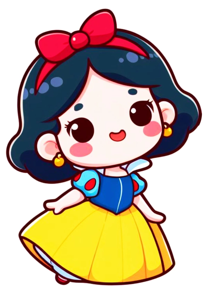 Công chúa Disney chibi cực dễ thương
