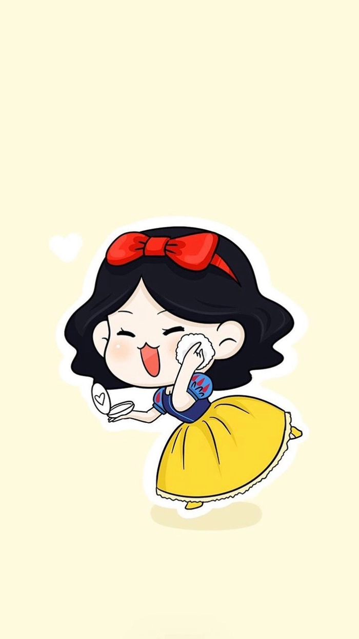 Công chúa Disney chibi siêu dễ thương