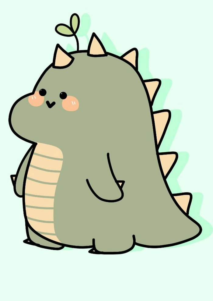 Godzilla chibi đáng yêu như thú cưng