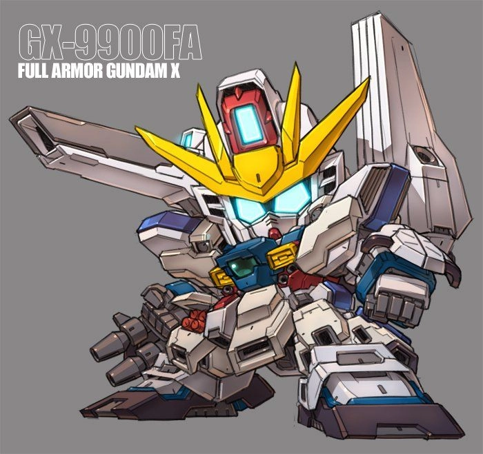 Gundam chibi anime cute đẹp
