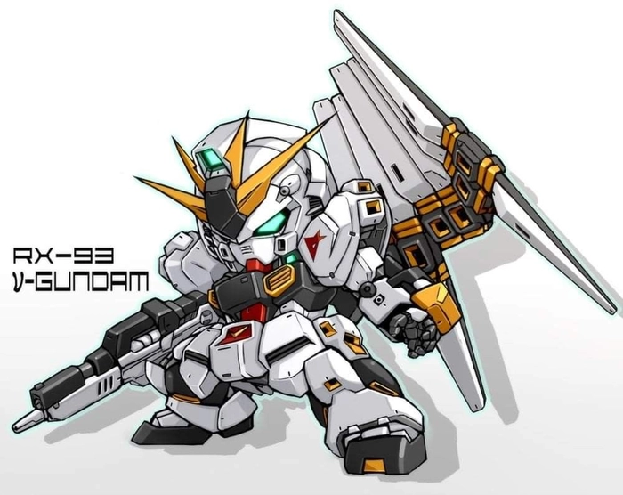 Gundam chibi anime dễ thương