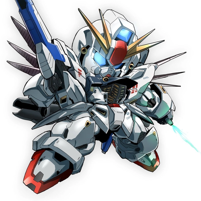 Gundam chibi anime ngầu đẹp