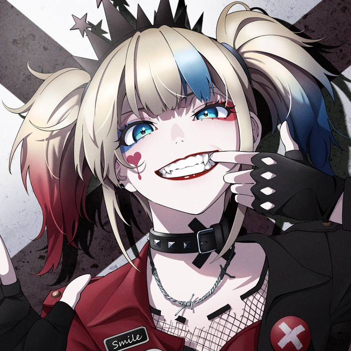 Harley Quinn anime ngầu cá tính