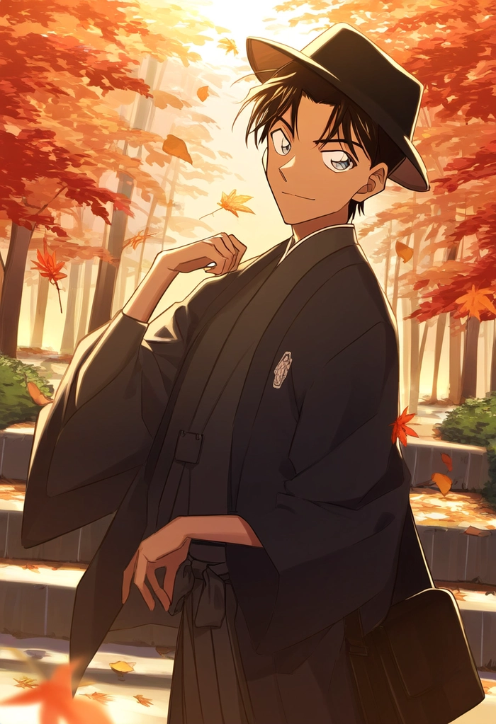 Heiji Hattori chibi cute đáng yêu