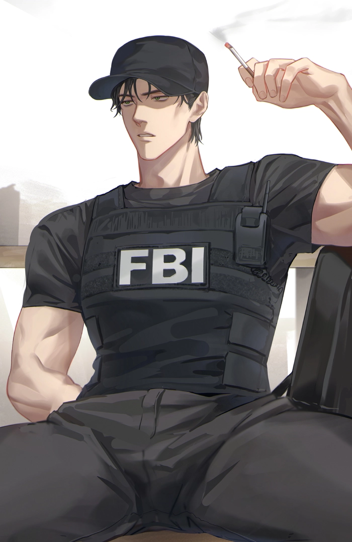 Hình Akai Shuichi chuẩn khí chất đặc vụ FBI