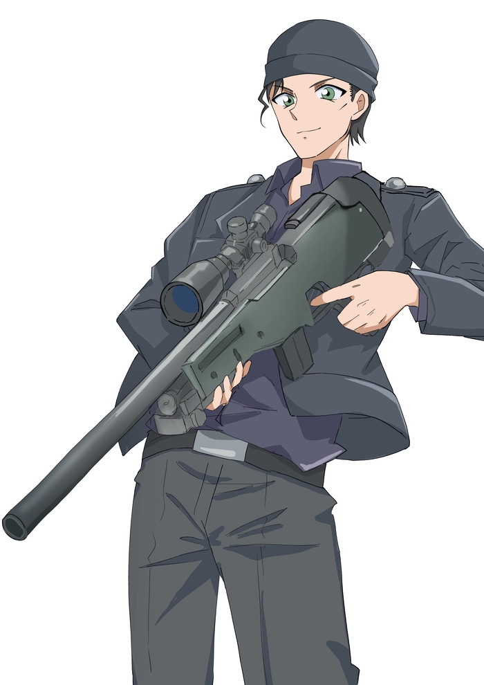 Hình Akai Shuichi siêu ấn tượng trong Conan