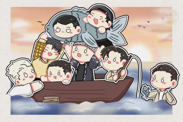 Hình Anh Trai Vượt Ngàn Chông Gai chibi đẹp nhất