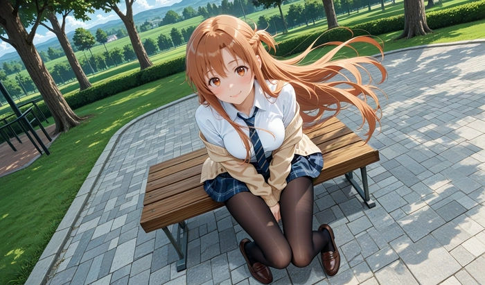 Hình Asuna Yuuki ngầu lôi cuốn