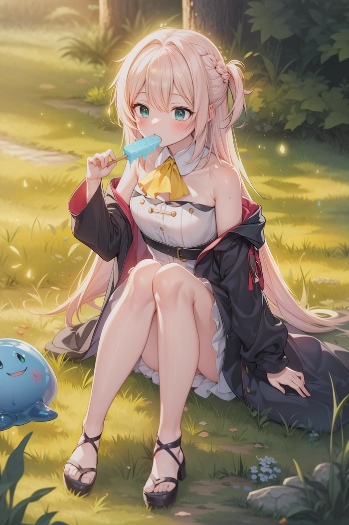 Hình Azusa Aizawa chibi đẹp mắt
