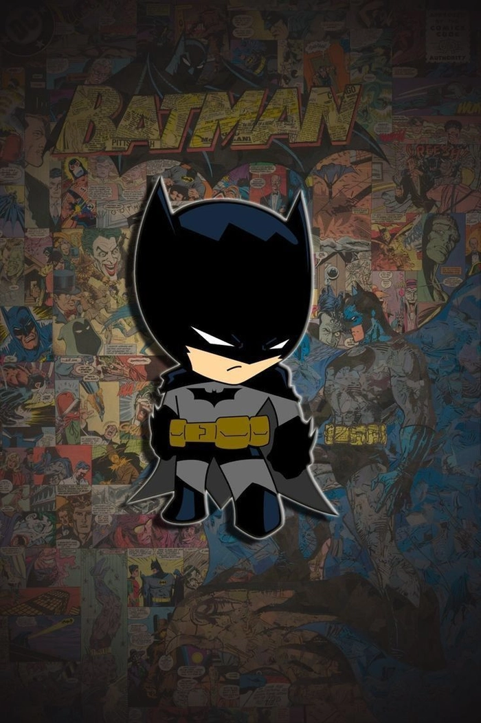 Hình Batman chibi chất ngầu