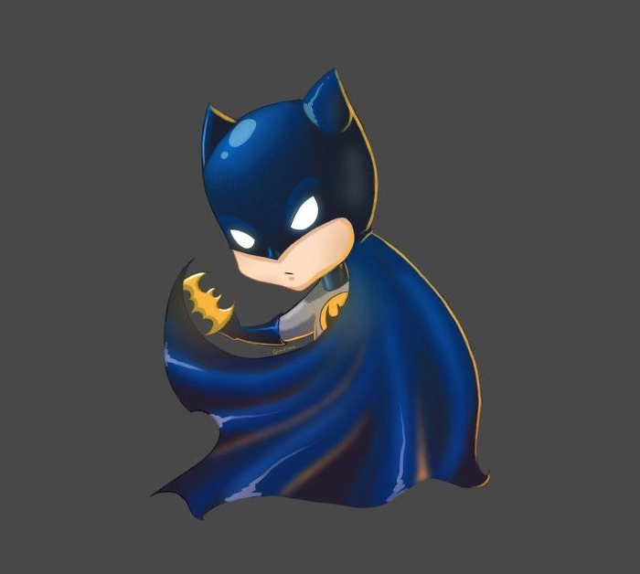 Hình Batman chibi cực dễ thương