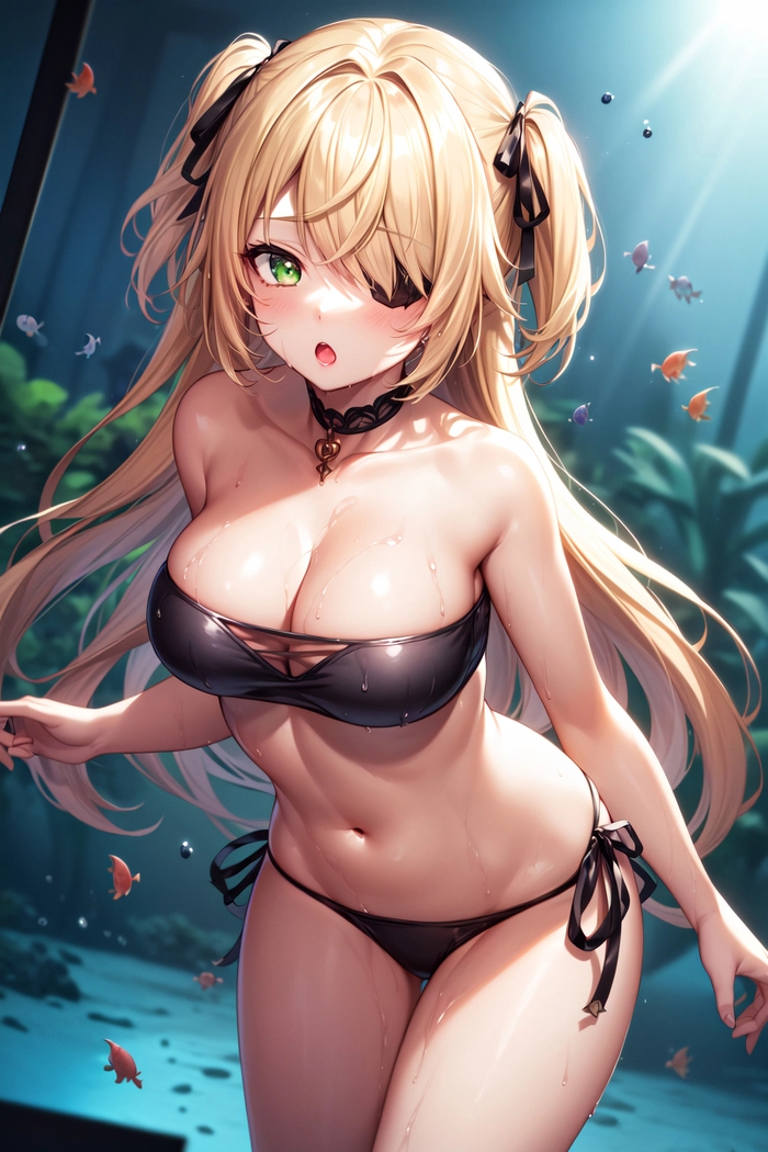 Hình Fischl phong cách anime cuốn hút