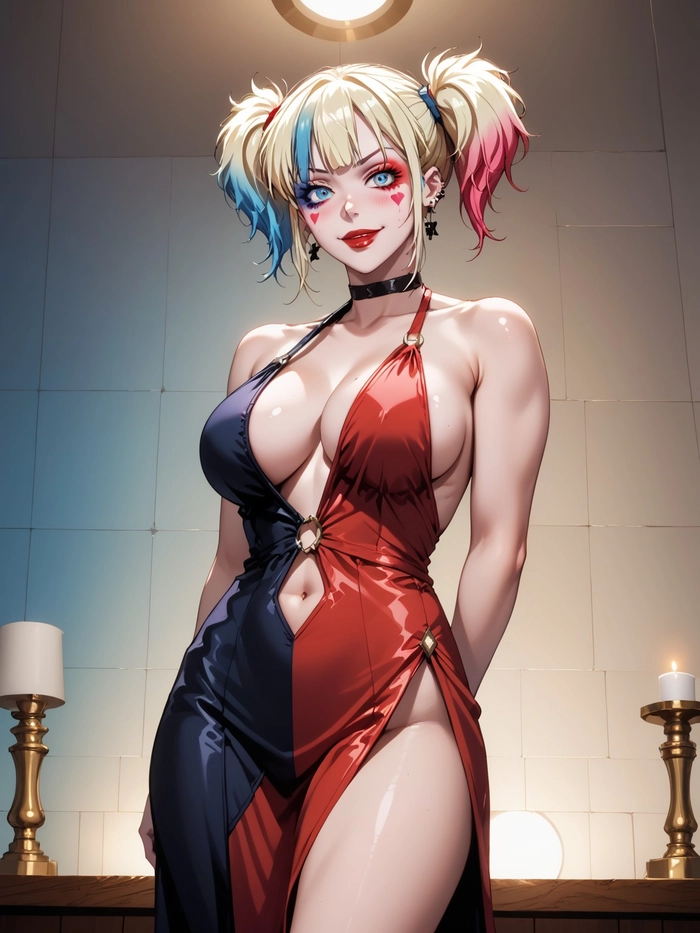 Hình Harley Quinn anime sexy cực đẹp