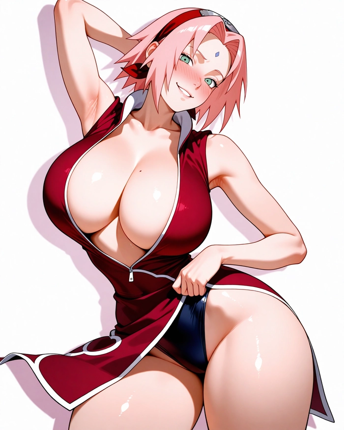 Hình Haruno Sakura sexy nghệ thuật