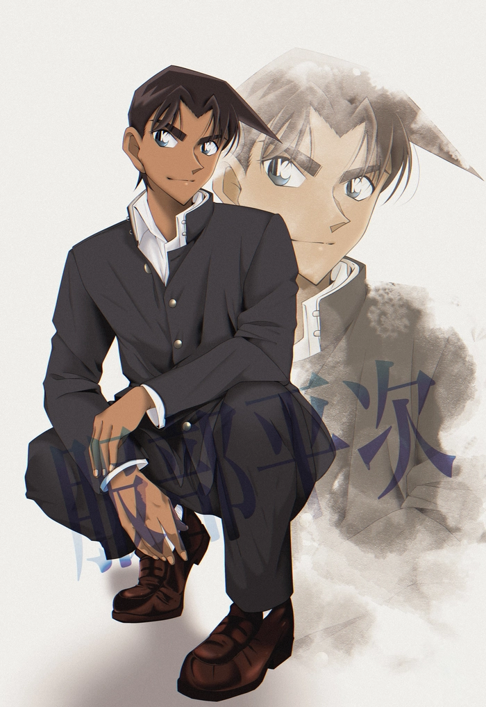 Hình Heiji Hattori ngầu lạnh lùng