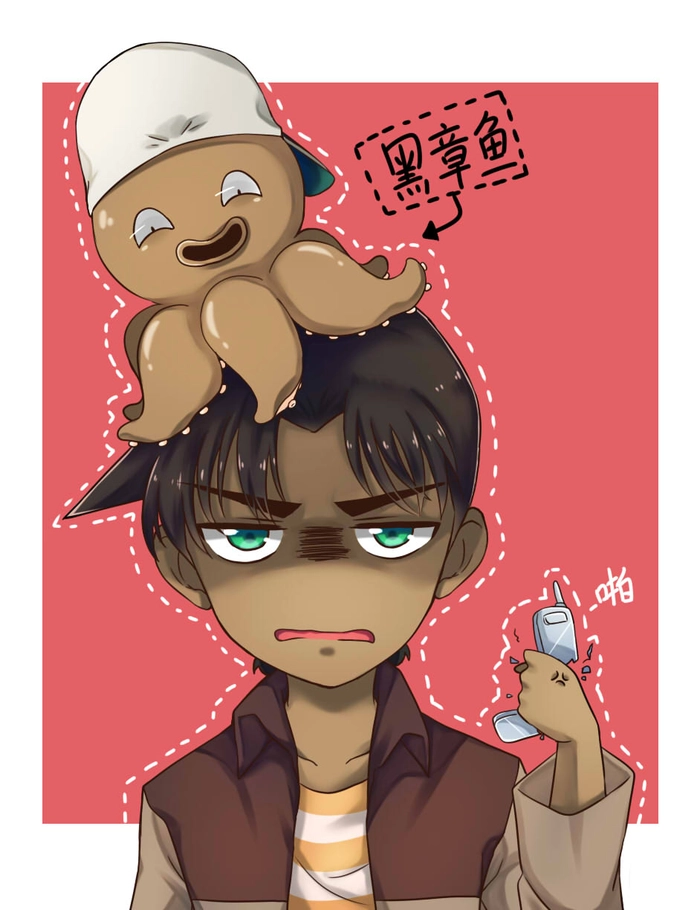 Hình Heiji Hattori siêu ngầu đẹp mắt