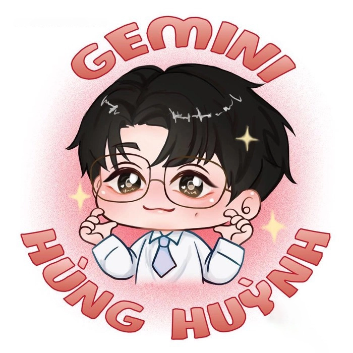 Hình Hùng Huỳnh chibi đáng yêu