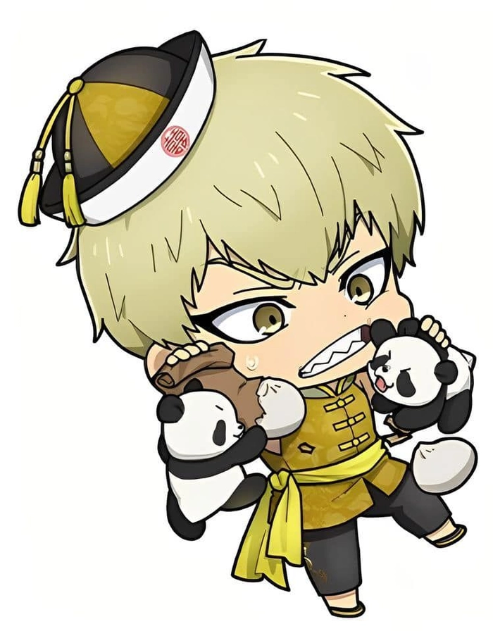Hình Jingo Raichi chibi cực cuốn
