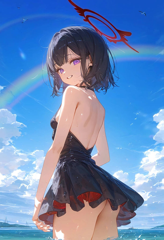 Hình Mashiro Shizuyama Blue Archive nóng bỏng
