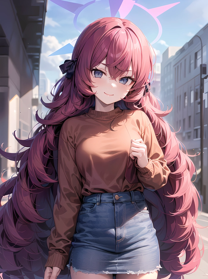 Hình Natsume Iroha Blue Archive cuốn hút ánh nhìn