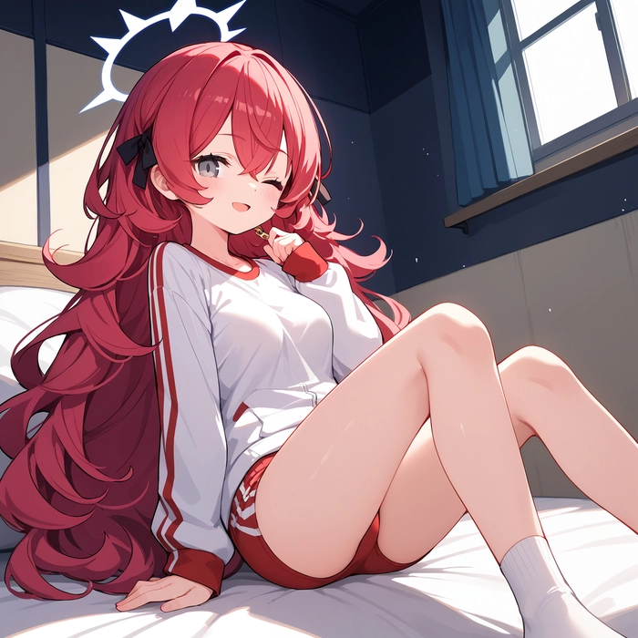 Hình Natsume Iroha Blue Archive quyến rũ