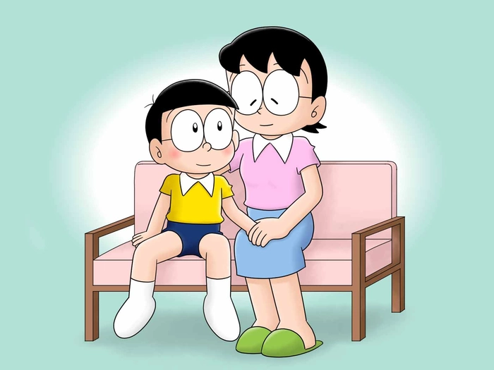Hình Nobi Tamako vui vẻ